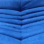 Togo Armchair Textile Blue 2