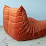 Togo Sessel Samt Orange 4