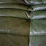 Togo Sofa 3-Seater Pull-Up Leather Green 6