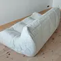 Togo Divano 3 posti Pelle Madras Bianco 2