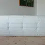 Togo Sofa 3-seater Madras leather White 3
