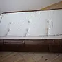 Togo Sofa 3-Sitzer Pull-Up-Leder Walnussbraun 4