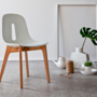 Gotham W Chair Plastic Wood White 2