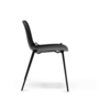 Dogo S Chair Plastic Metal Black 1