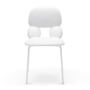 Nube S Chair Plastic Metal White 1
