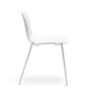 Dogo S Chair Plastic Metal White 2