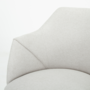 Lule Armlehnstuhl Drehbar Textil Eiche Grau 7