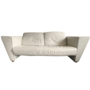 Sofa Leather Wood Grey 0