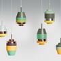 Rohan Pendant Light Cream / Bronze 3