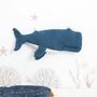 2x Beluga Whale Plush Toy Cotton Blue Beige 5