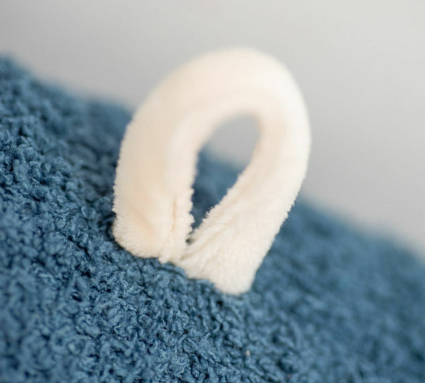 2x Beluga Whale Plush Toy Cotton Blue Beige 7