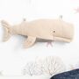 2x Beluga Whale Plush Toy Cotton Blue Beige 1