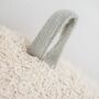 2x Beluga Whale Plush Toy Cotton Blue Beige 3