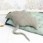2x Fish & Manta ray Plush toy Cotton Blue Grey 1