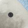 2x Fish & Beluga Whale Plush toy Cotton Grey Blue 5