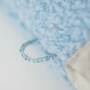 2x Fish & Beluga Whale Plush toy Cotton Grey Blue 6