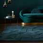 Shard Carpet Wool Green 120 x 170 cm 1