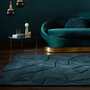 Shard Rug Wool Green 160 x 230 cm 1