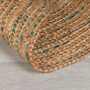 Capri Rug Jute Natural Blue 180 x 180 cm 2