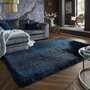 Pearl Carpet Synthetic Fiber Blue 120 x 170 cm 1
