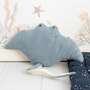 2x Jellyfish & Manta ray Plush toy Cotton Blue White 4