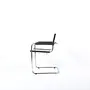 Thonet S34 Freischwinger Kernleder Stahl Schwarz 1