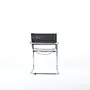 Thonet S34 Freischwinger Kernleder Stahl Schwarz 3