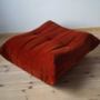 Togo Ottoman Cord Amber Orange 0