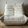 Togo Armchair Bouclé White 0