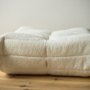 Togo Ottoman Bouclé White 2