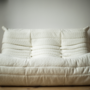 Togo Sofa 2-seater Bouclé White 1