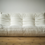 Togo Lounge Set 2-pc. Bouclé White 1