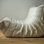 Togo Lounge Set 3-pc. Bouclé White 2