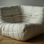 Togo Lounge Set 3-pc. Bouclé White 2