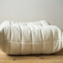 Togo Lounge Set 3-pc. Bouclé White 4