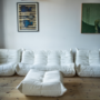 Togo Lounge Set 4-pc. Bouclé White 1