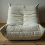 Togo Lounge Set 4-pc. Bouclé White 4