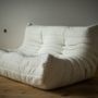 Togo Lounge Set 3-pc. Bouclé White 2