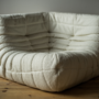 Togo Lounge Set 4-pc. Bouclé White 3