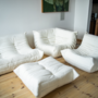 Togo Lounge Set 4-pc. Bouclé White 0