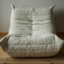 Togo Lounge Set 4-pc. Bouclé White 2