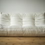 Togo Lounge Set 5-piece. Bouclé White 1