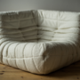 Togo Lounge Set 5-piece. Bouclé White 3