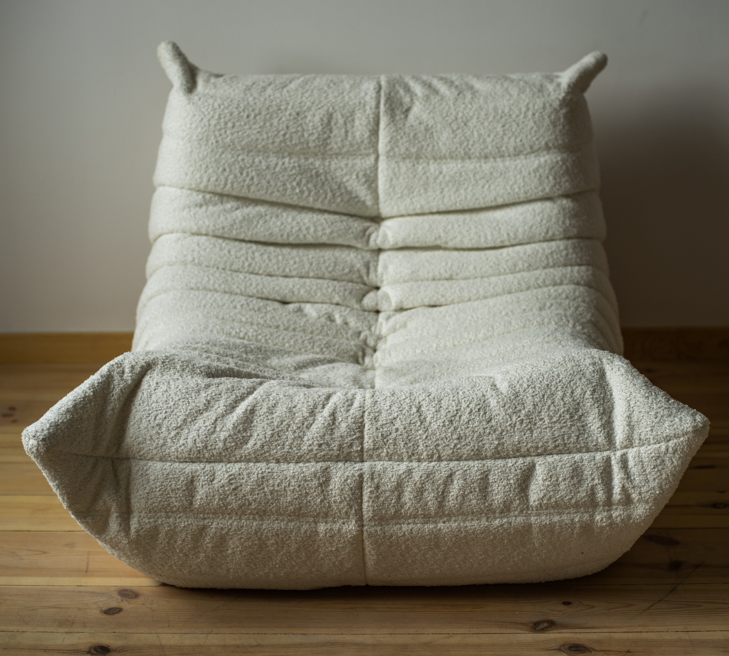 Togo Lounge Set 5-piece. Bouclé White 4