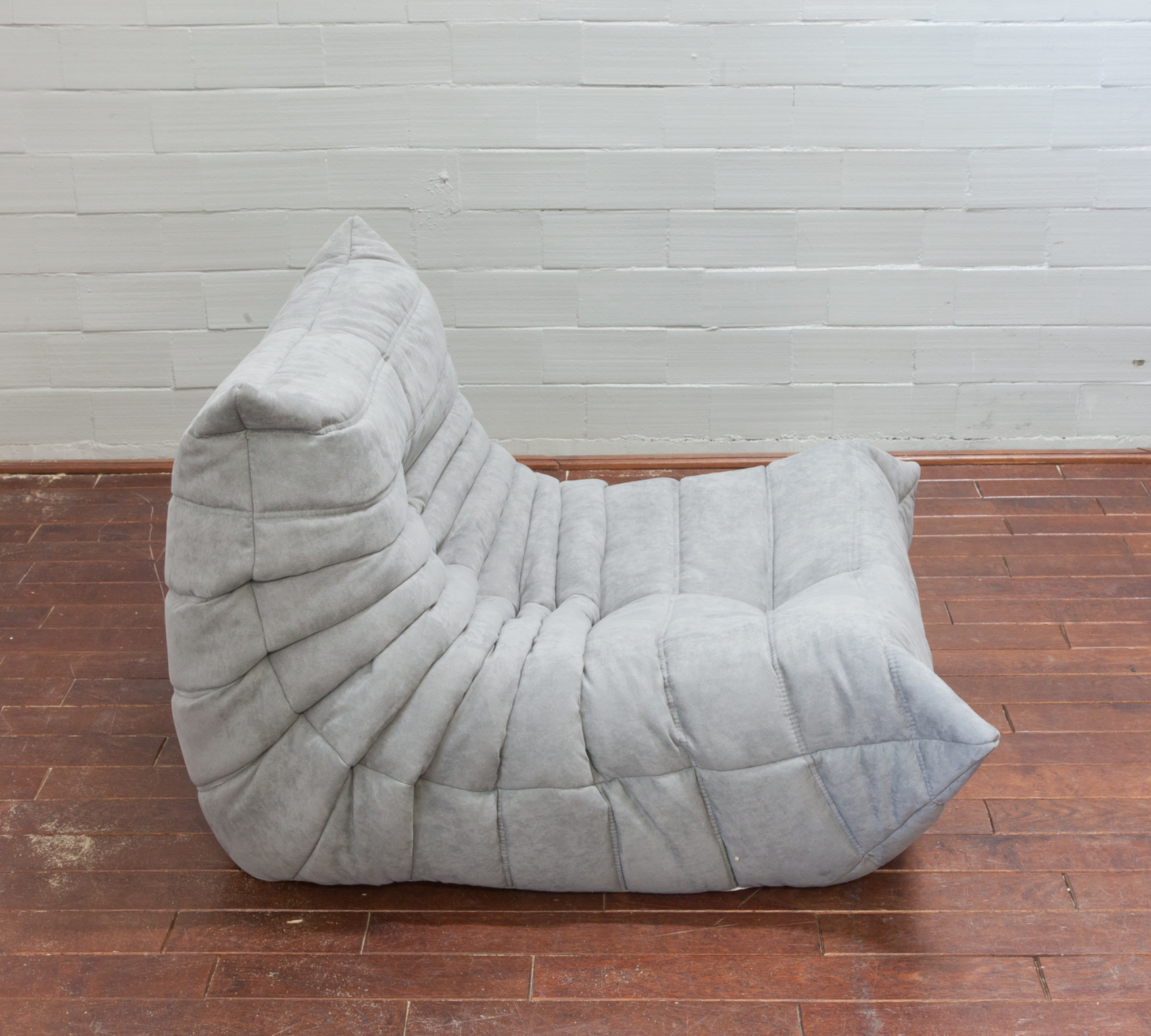 Togo armchair textile light grey 2