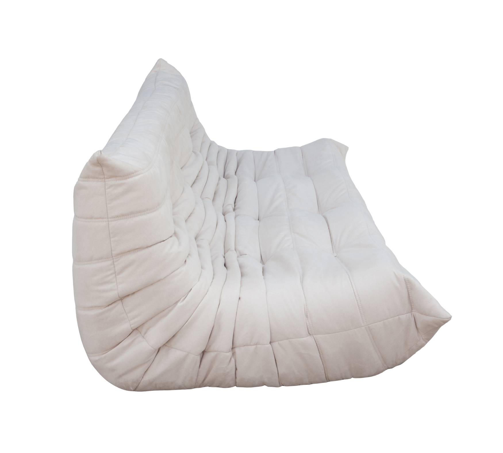 Togo Sofa 3-seater Textile Off-White 2