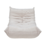 Togo Armchair and Ottoman Set Fabric Off-White 1