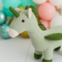 Pegasus Mini Plush Toy Cotton Green 3