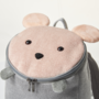 Mouse Backpack Cotton Grey 4