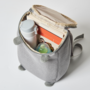 Mouse Backpack Cotton Grey 8